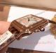 Panthere De Faux Cartier Watch For Men - White Roman Dial Brown Leather Strap (4)_th.jpg